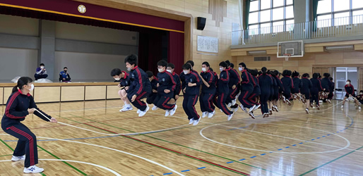 高校１年 学年レク ぼくたちの大縄大会 春 大宮開成