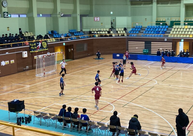 【中学ハンドボール部】さいたま市中学校冬季大会